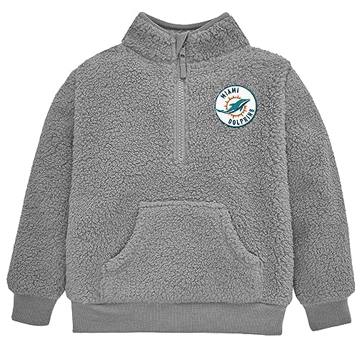 Gerber NFL unisex-baby Nfl Team Sherpa Mock Neck Pull Over Sweatshirt