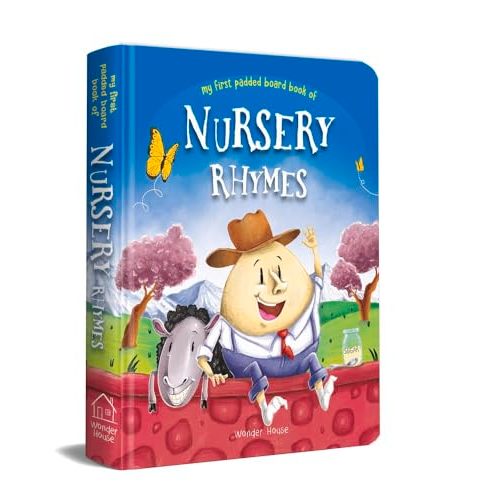 Nursery Rhymes Board Book: Illustrated Classic Nursery Rhymes (My First Book series)