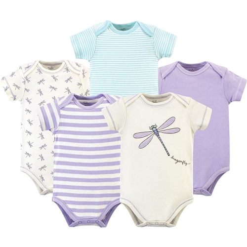 Touched by Nature Unisex Baby Organic Cotton Bodysuits
