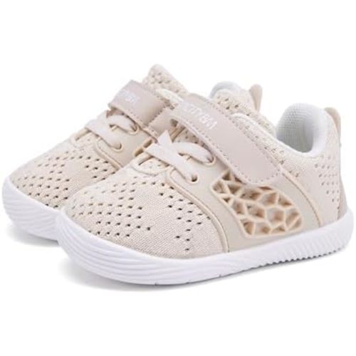 BMCiTYBM Baby Boy Girl Shoes Breathable Mesh Walking Shoes Lightweight Non-Slip Sneakers Infant First Walkers 6 9 12 18 24 Month