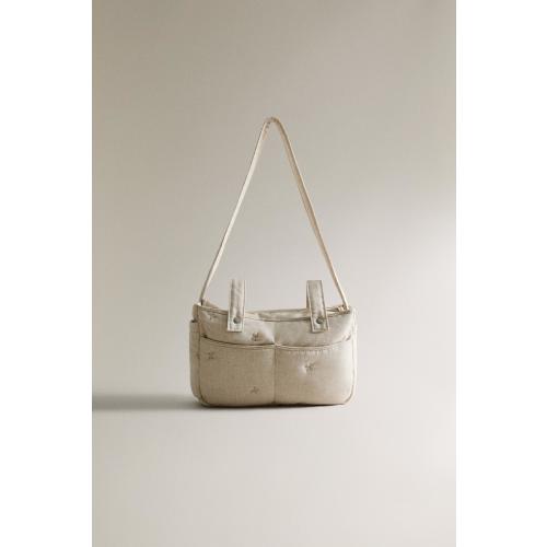 EMBROIDERED DIAPER BAG