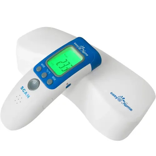Easy@Home Digital Infrared Forehead Thermometer for Baby Child and Adult, Non-Contact, 3 Modes in 1, Hospital Accuracy with LCD Display and Fever Alarm, NCT-301