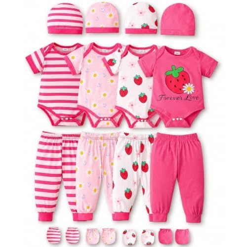 Baby Boy Girl Clothes Preemie Newborn Must Have Infant Essentials Outfits 20 Piece Clothing 0-18 Months