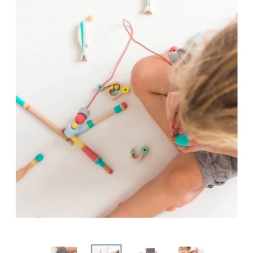 Fishing Bag & Lacing Fish | littlelightcollective