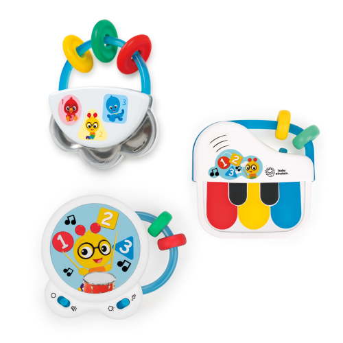 Baby Einstein Small Symphony 3-Piece Musical Toy Set, Ages 3+ months