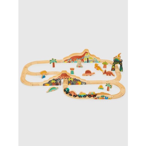 Lost World Dinosaur Railway Set