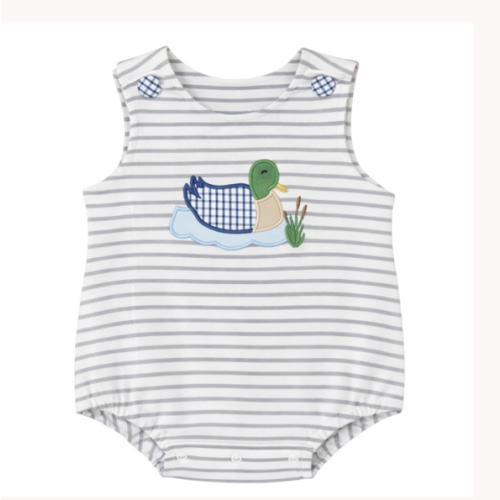 Three Sisters Baby Duck App Boy Bubble - Ruffle Me This