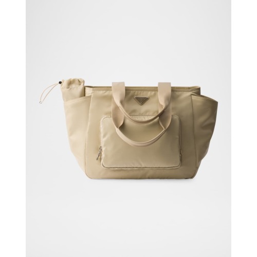 Prada Re-Nylon Diaper Bag with Bottle Holder