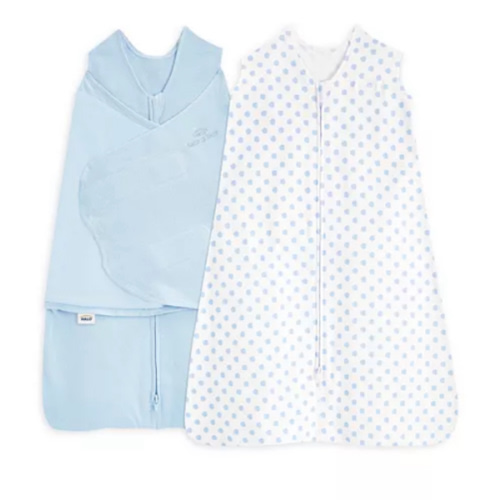 Unisex SleepSack Organic Swaddle and Wearable Blanket Gift Set, 2 Piece - Baby