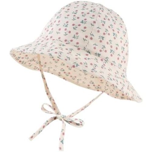Baby Girl Bucket Hat Infant Sun Hats Toddler Beach Hat Floral Baby Summer Hat Kids Outdoor Sun Protection Hats