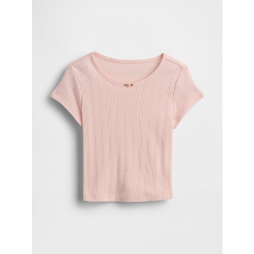 Baby & Toddler Pointelle Rib T-Shirt