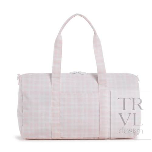 Duffel Bag - Weekender - Pimlico Plaid Pink