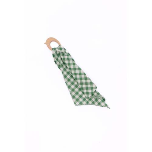 Parker - Linen + Maple Ring Teether – WildBird