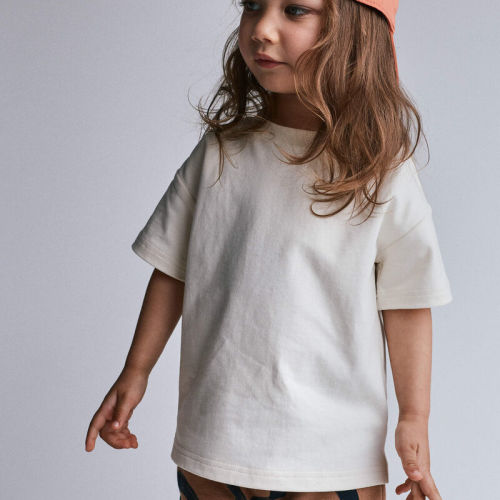 Toddler Relaxed Tee - Cream | Carter’s Oshkosh Canada