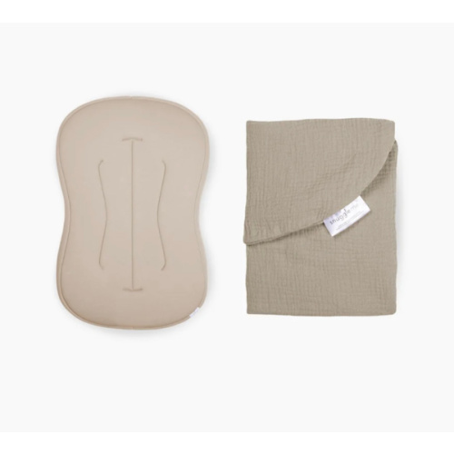 Lounger Curve + Muslin Cover Set | Birch