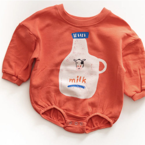puff romper – Pigeon said please