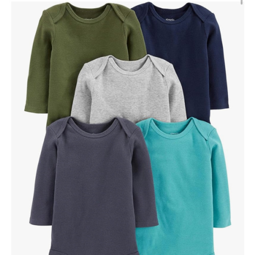 Simple Joys by Carter's Unisex Babies' Long-Sleeve Bodysuit