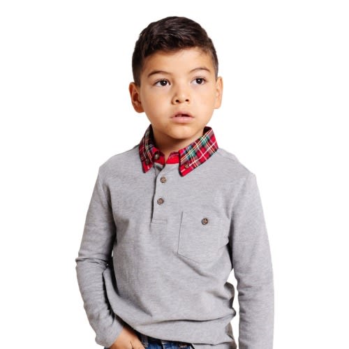 Baby Boys' Long Sleeve Polo Shirt, Infant, 3-6M
- Only a few left
