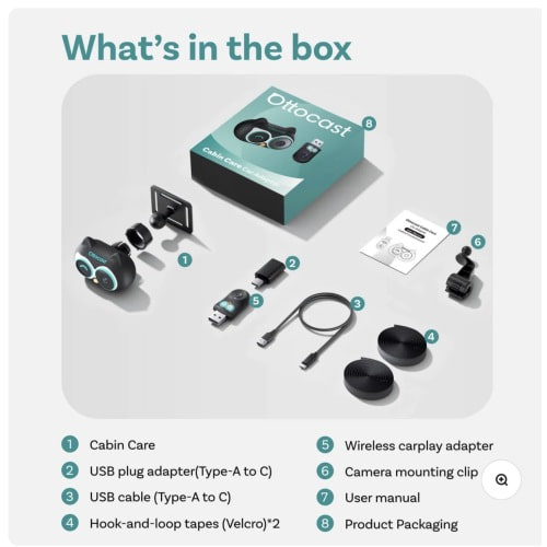 Cabin Care Wireless CarPlay Adapter