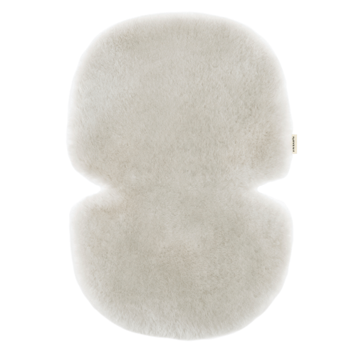 Grey Sheepskin Pram Liner - Merino Sheepskin Buggy Liners in Moon Grey – BINIBAMBA