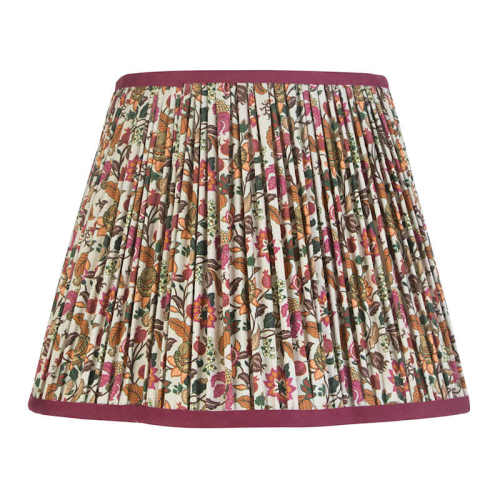 Pleated Taper Wavy Lamp Shade, 8x14x11