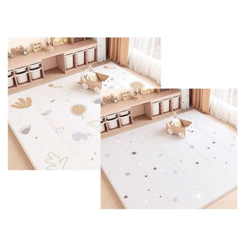 Alfombra Antigolpes Plegable Niño Bebes 180x200cm reversible
