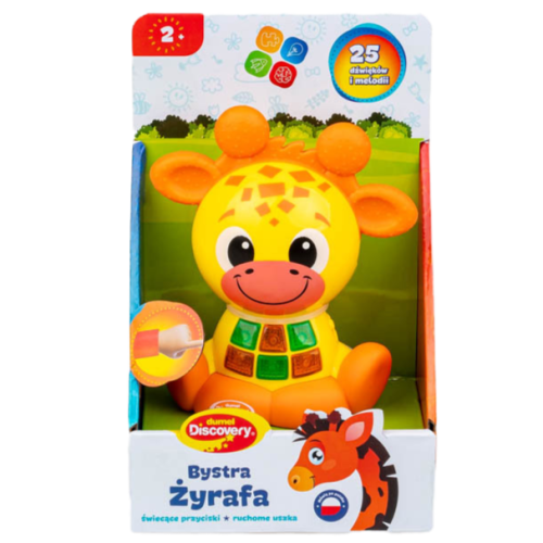 Polish Toy USA – Dumel Discovery Bystra Żyrafa (Smart Giraffe)