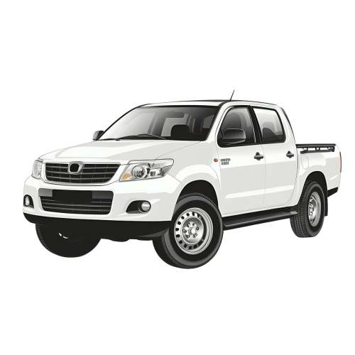 Toyota Hilux 7th Generation | TruckMasters OX Car Window Shades (AN10/AN20/AN30; 2004-2015) - Snap Shades. Rear door windows only.