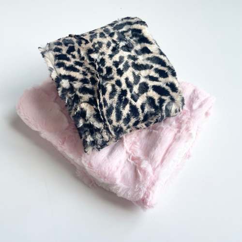 Cheetah Pink | Burp Cloth Set