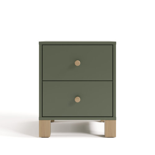 Storkcraft California 2 Drawer Nightstand & Reviews | Wayfair