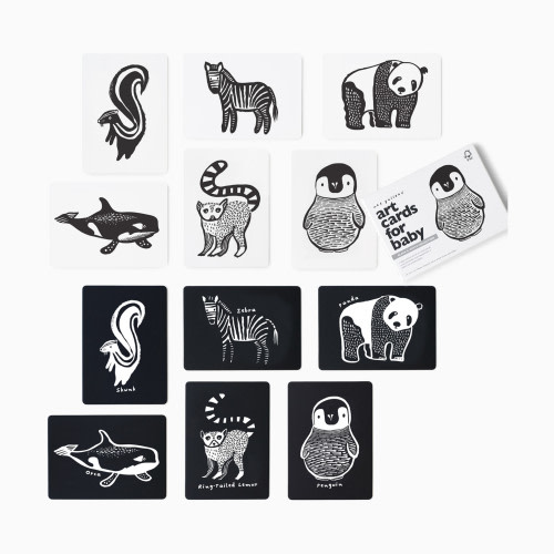 Art Cards for Baby - Black And White