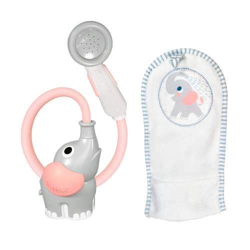 Elephant baby shower Wash & Glove Pink