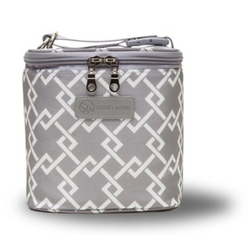 Cold Gold Breastmilk Cooler by Sarah Wells – Insulated Milk Storage with Ice Pack – Machine Washable for Moms Gray