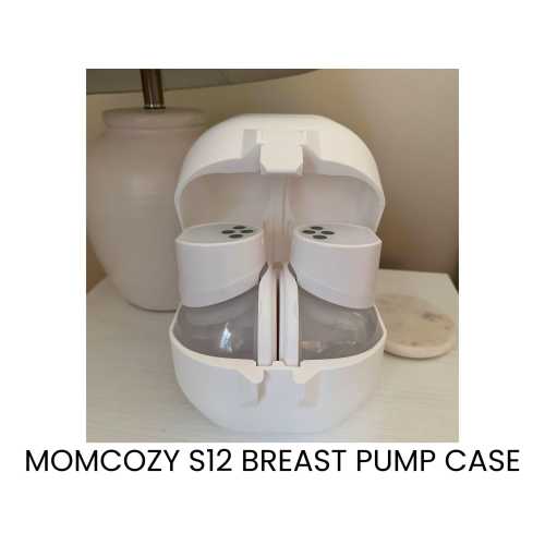 3D Printed Momcozy S12 Breast Pump Case: Nightstand & Fridge Storage