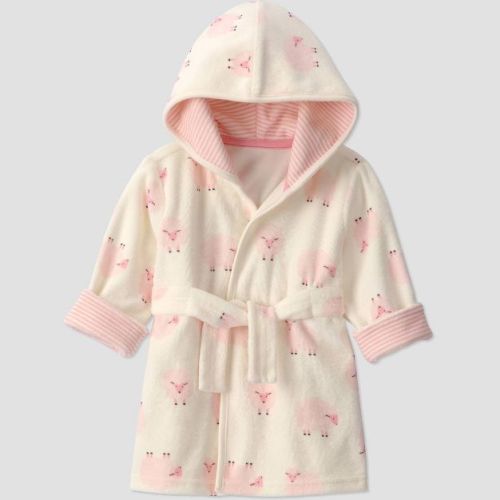 Carter's Just One You® Baby Bath Robe - Pink Lamb