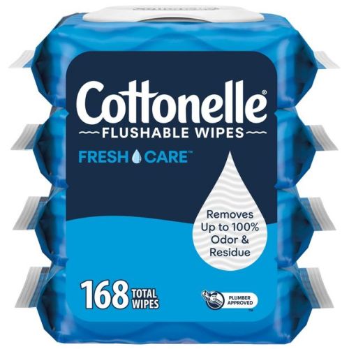Cottonelle Flushable Wet Wipes