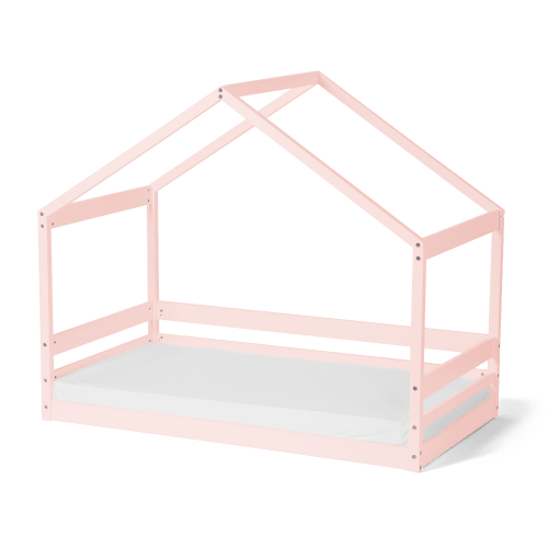 Little Seeds Trellis House Toddler Bed , Rosewater Pink
