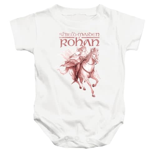 Popfunk Lord of the Rings War of the Rohirrim HERA SHIELDMAIDEN OF ROHAN Maiden Horse Run Unisex Infant Snap Suit for Baby