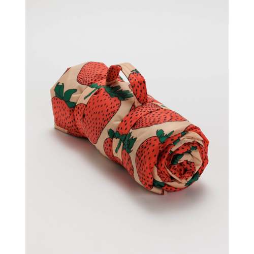 Outdoor Picnic Blanket-Strawberries