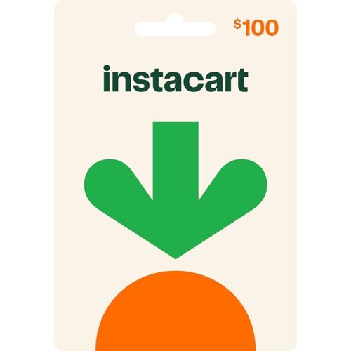 Instacart Physical Gift Card - $100
