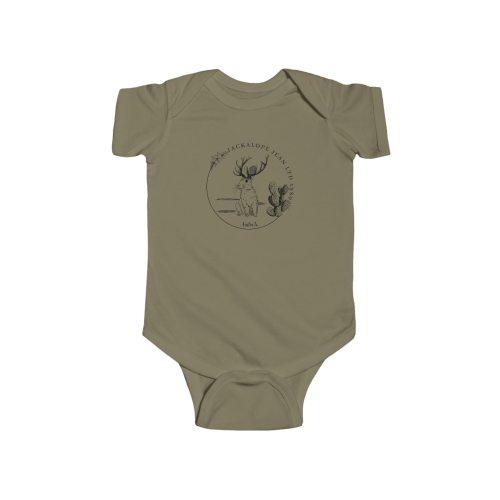 Jackalope Jean LOGO Baby Onsie - limited edition
