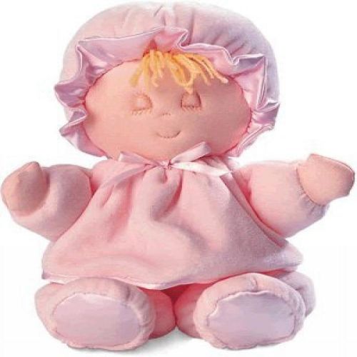 Genius Babies My First Baby Doll, Yellow Hair, Soft Plush, 11-Inch, Safe for Infants and Toddlers