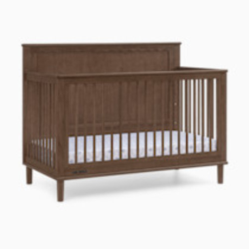 Delta Children Penelope 6-in-1 Convertible Crib - Teak Brown
