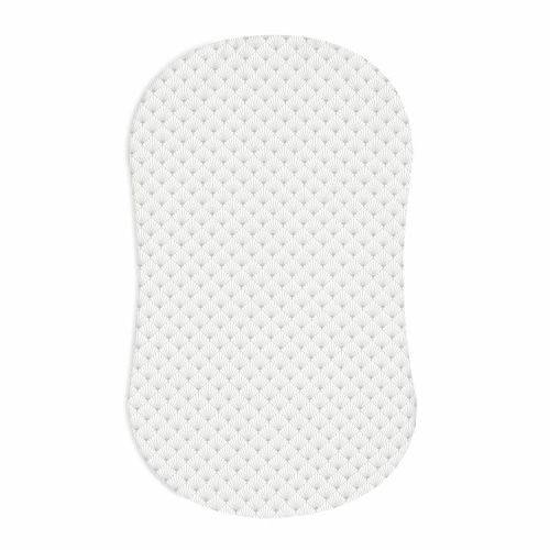 HALO Bassinest 100% Cotton Fitted Sheet - Plume