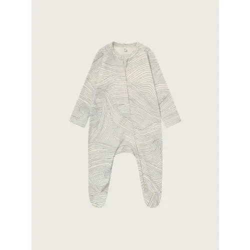 Seascape Zip Sleepsuit Undyed