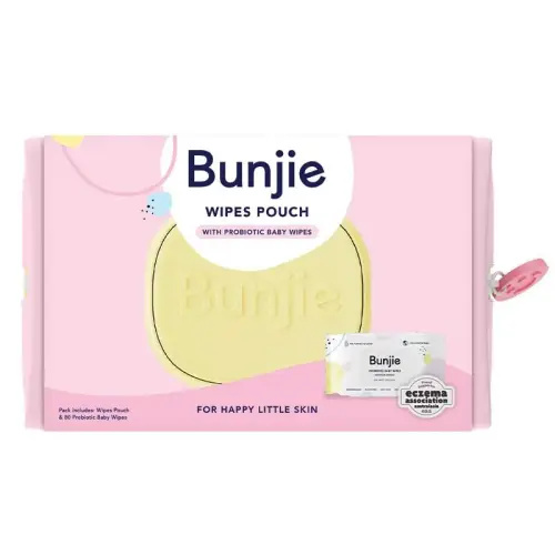 Buy Bunjie Wipes Pouch Pink Bonus 80 Pack Wipes online at Chemist Warehouse