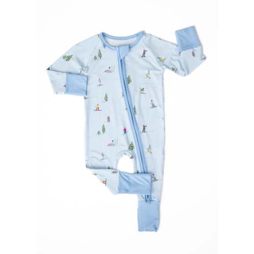 Skiing Bamboo Sleeper – Little Crowns & Capes
