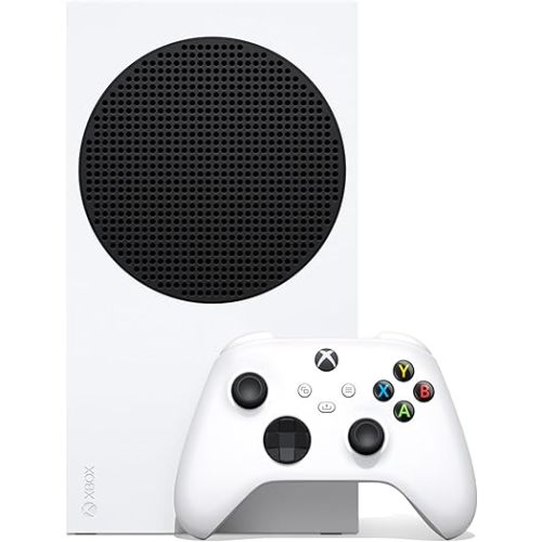Microsoft Xbox Series S 512GB SSD Console - Includes Xbox Wireless Controller - Up to 120 frames per second - 10GB RAM 512GB SSD - Experience high dynamic range - Xbox Velocity Architecture