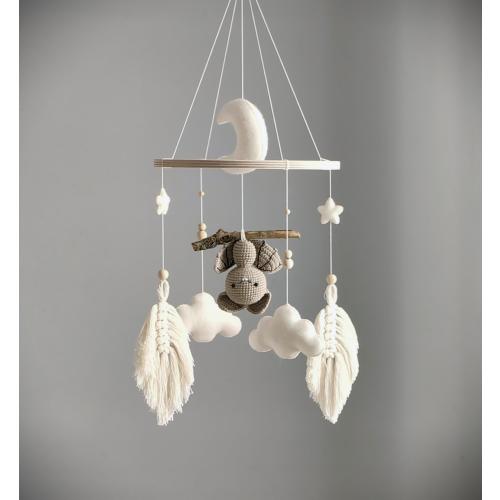 Bat Baby Crib Mobile  - Handmade Nursery Decorations For Little Ones