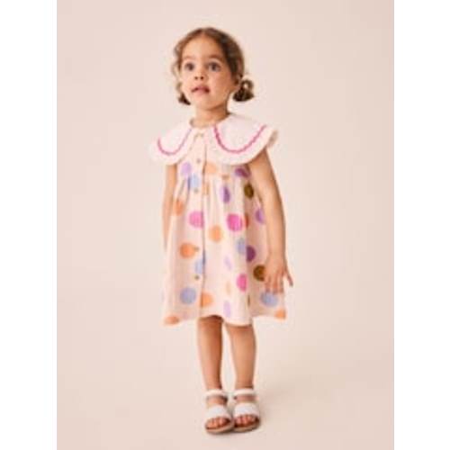 Buy Rainbow Spot Collared Summer Dress (3mths-7yrs) from Next USA